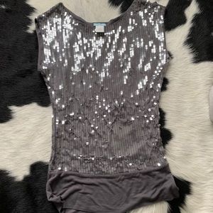Marciano Sequined Top